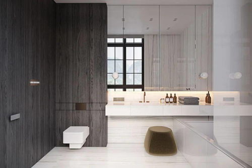 2021年精选100款卫生间设计 抗倍特板的革新应用与美学演绎